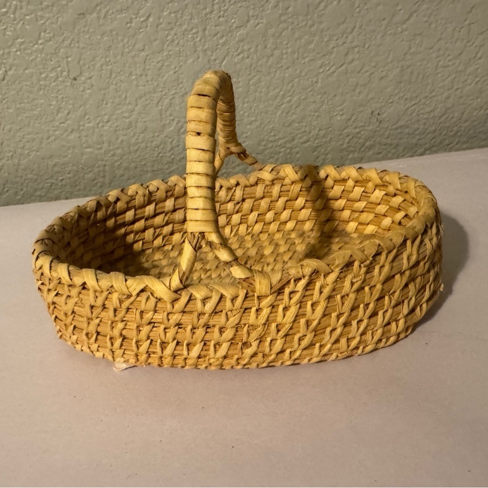 Handmade Natural Woven Basket